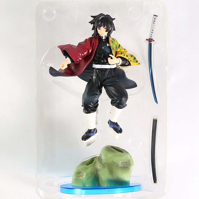 Demon Slayer Water Hashira Tomioka Giyuu Action Figure Model Toy 23cm