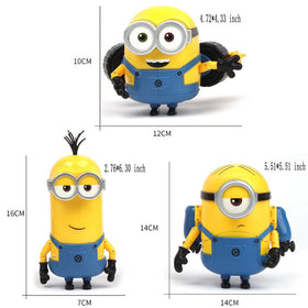 Despicable Me Minions Stuart Kevin Bob Deformation Kid Suit Toy