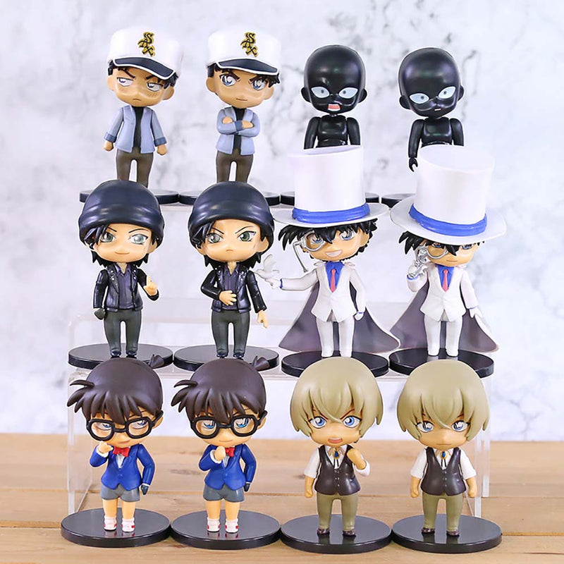 Detective Conan Q Ver Action Figure Collectible Model Toy 6pcs