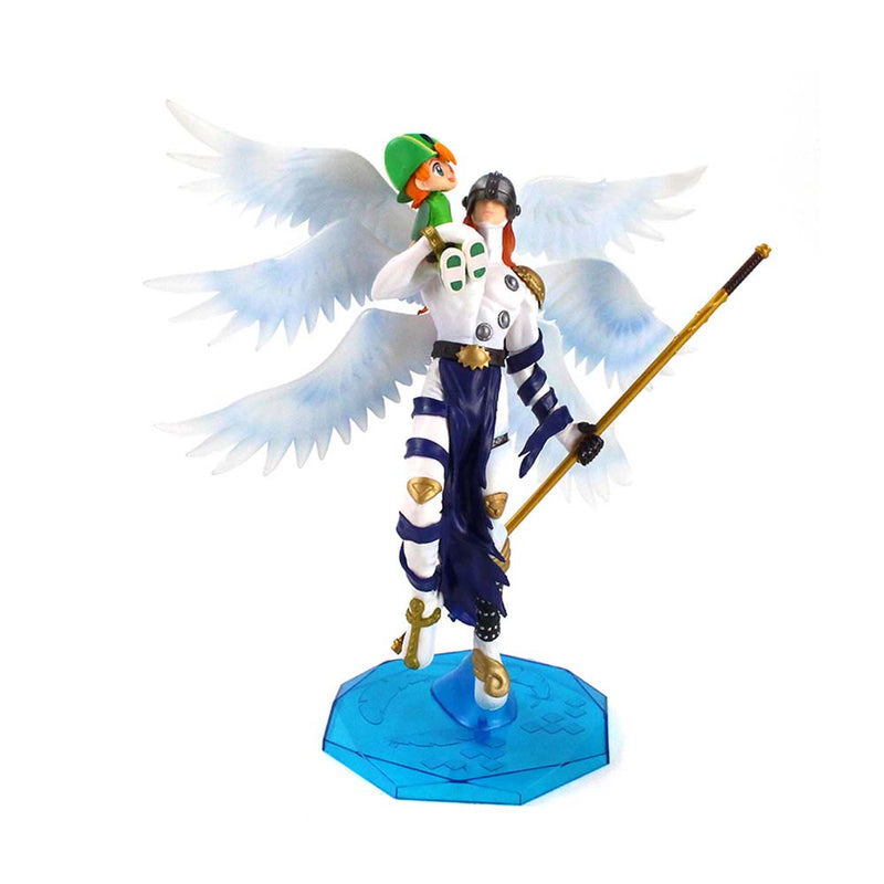 Digimon Adventure Angemon Angewomon Takaishi Takeru Yagami Hikari Action Figure