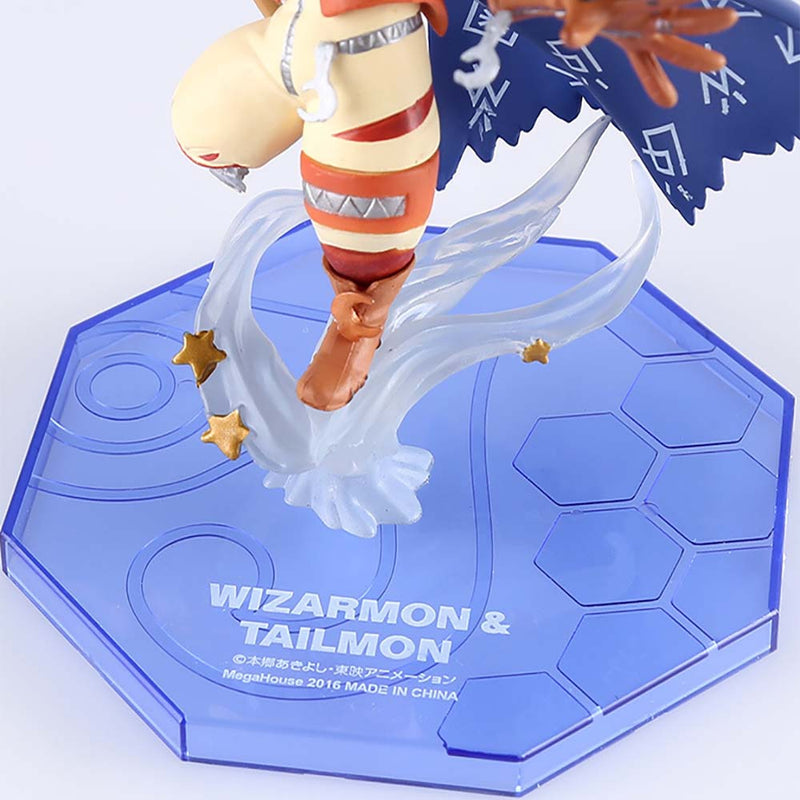 Digimon Adventure Wizarmon Tailmon Action Figure Model Toy 15cm