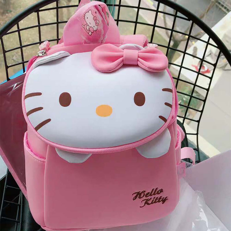 Disney Cartoon Hello Kitty Girls Kindergarten Children's Shopping Backpack Pink - Toysoff.com