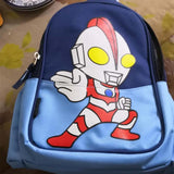 Disney Cartoon Printed Ultraman Primary School Students Boys Light Casual Schoolbag - Toysoff.com