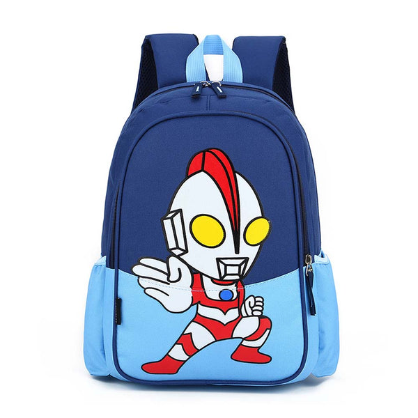 Disney Cartoon Printed Ultraman Primary School Students Boys Light Casual Schoolbag - Toysoff.com