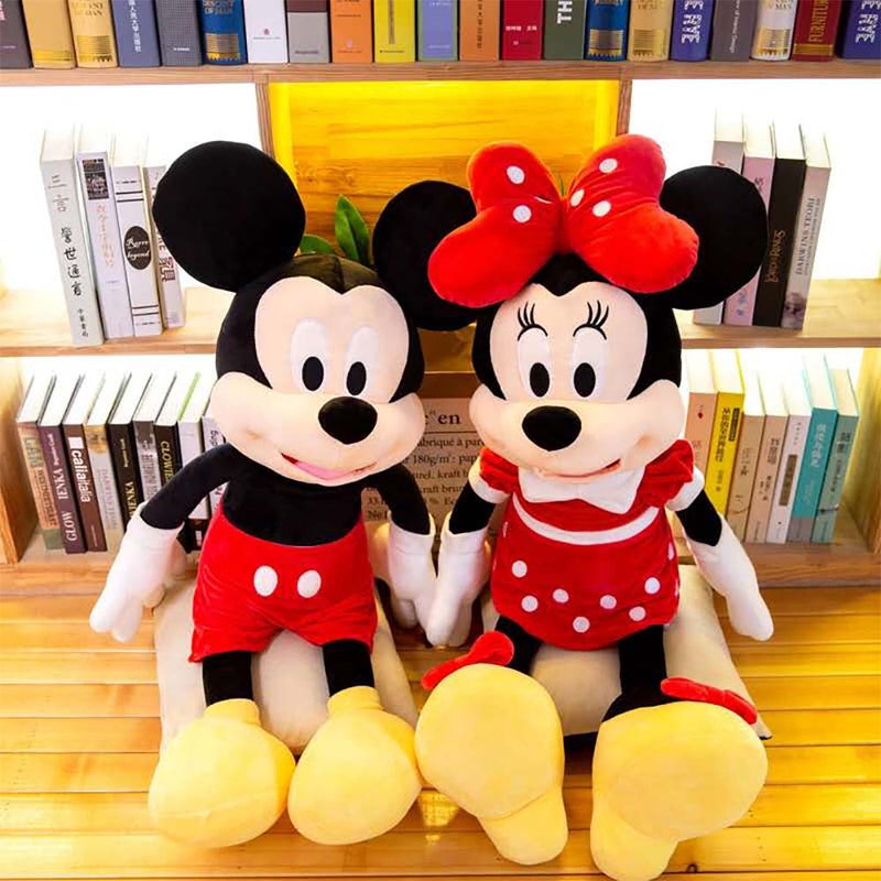 Cute Cartoon Mickey Mouse And Minne Plush Kid Toy