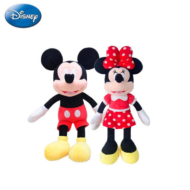 Cute Cartoon Mickey Mouse And Minne Plush Kid Toy