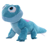 Disney Frozen 2 Cute Blue Salamander Bruni Stuffed Plush Toy - Toysoff.com