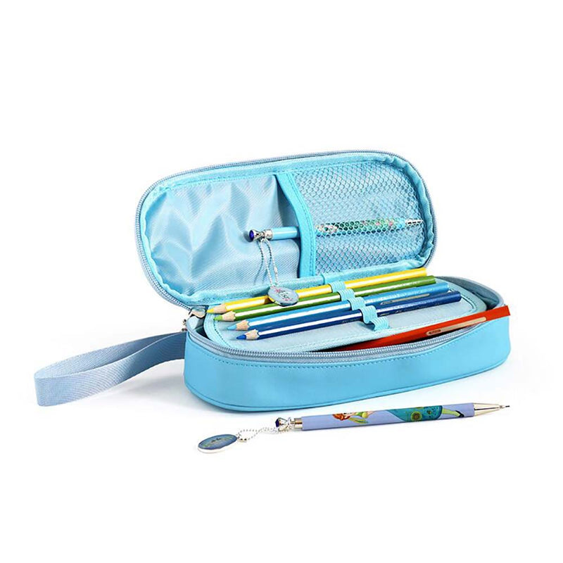 Disney Frozen Cartoon Queen Elsa Practical Student's Large Capacity Pencil Bag - Toysoff.com