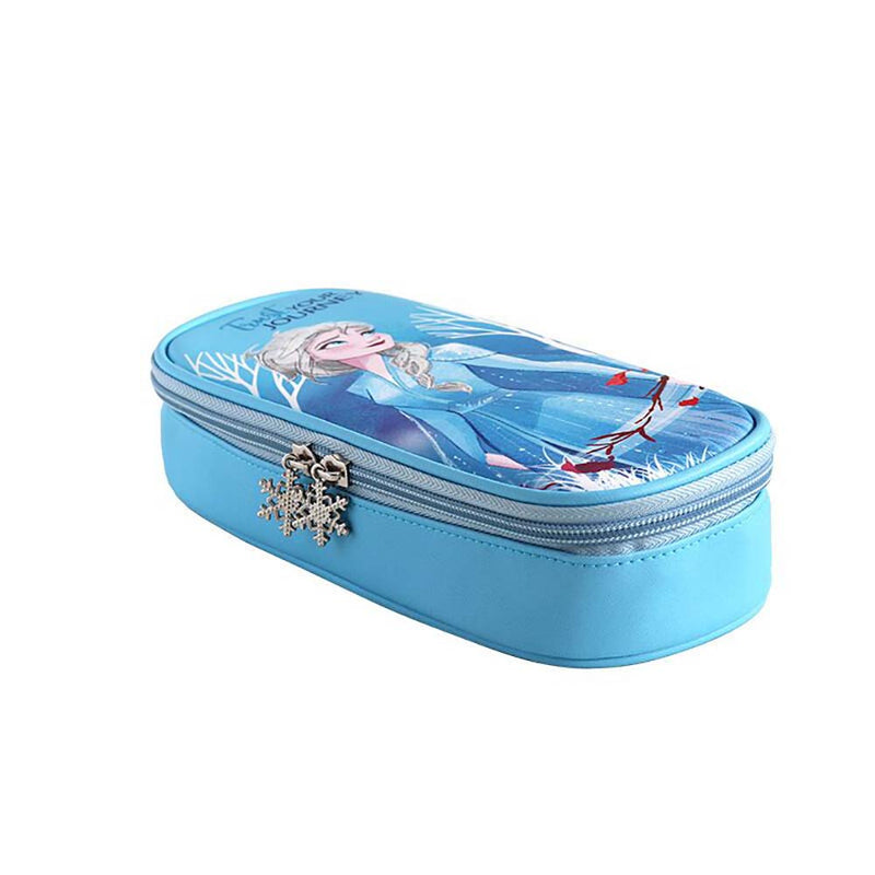 Disney Frozen Cartoon Queen Elsa Practical Student's Large Capacity Pencil Bag - Toysoff.com