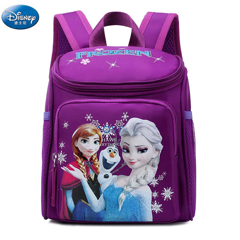 Disney Frozen Elsa Anna Snow Queen Princess Breathable Students Backpack - Toysoff.com