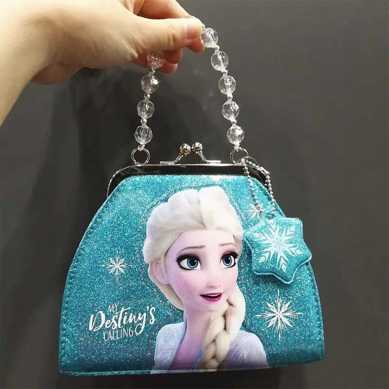 Disney New Style Frozen Elsa Princess Fashion Girls Banquet Handbag - Toysoff.com