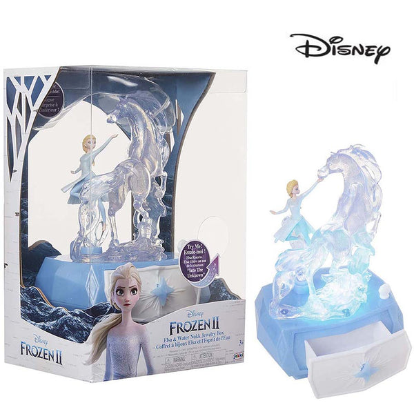 Frozen Queen Elsa Action Figure Jewelry Music Box Toy 23cm