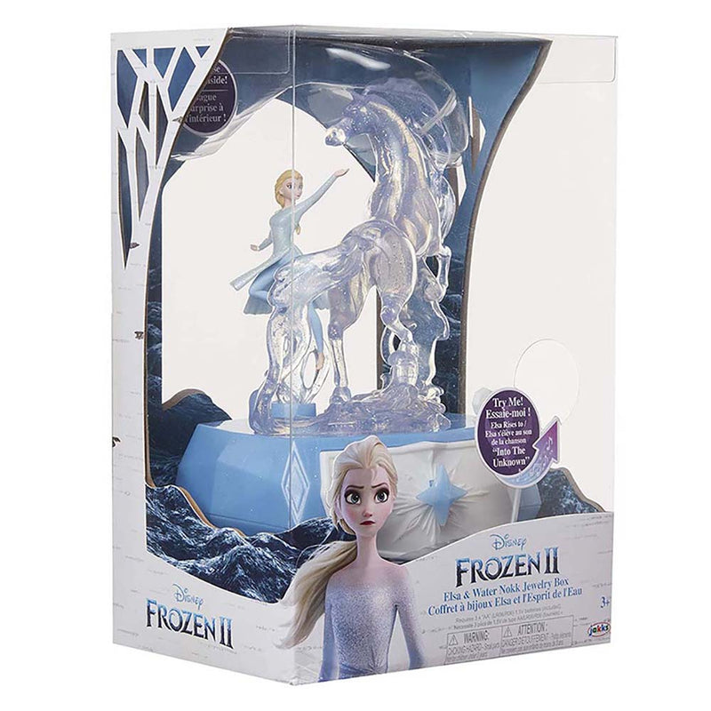 Frozen Queen Elsa Action Figure Jewelry Music Box Toy 23cm