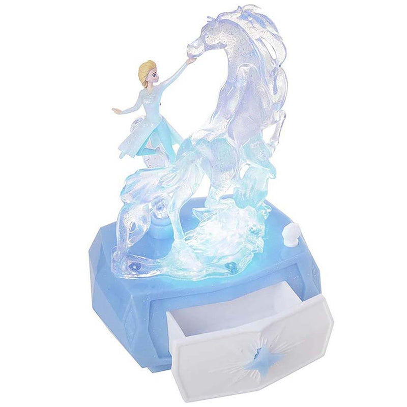 Frozen Queen Elsa Action Figure Jewelry Music Box Toy 23cm