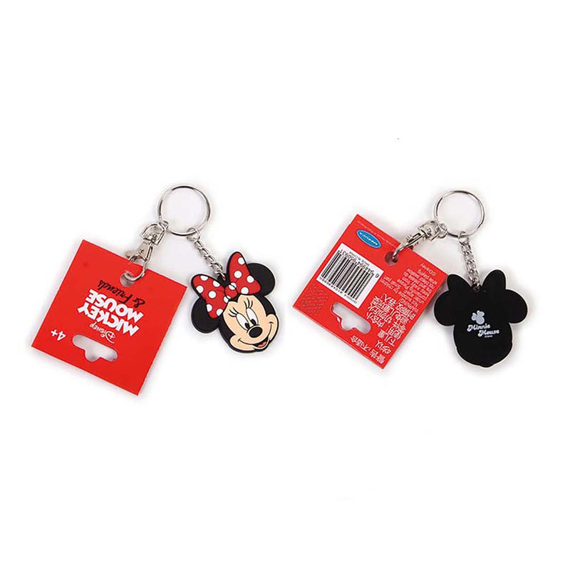 Mickey And Minnie Silica Gel Fashion Cartoon Mouse Keychain