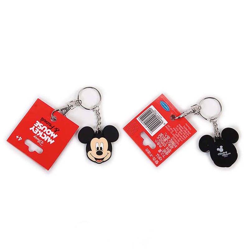 Mickey And Minnie Silica Gel Fashion Cartoon Mouse Keychain