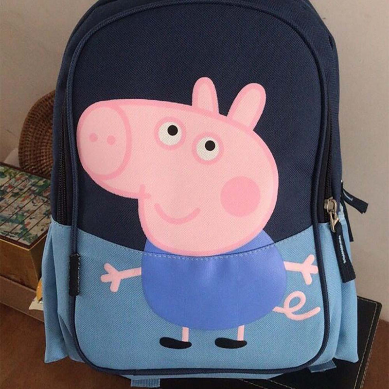 Disney New Cartoon Printed Peppa Pig Kindergarten Boys Girls Schoolbag - Toysoff.com