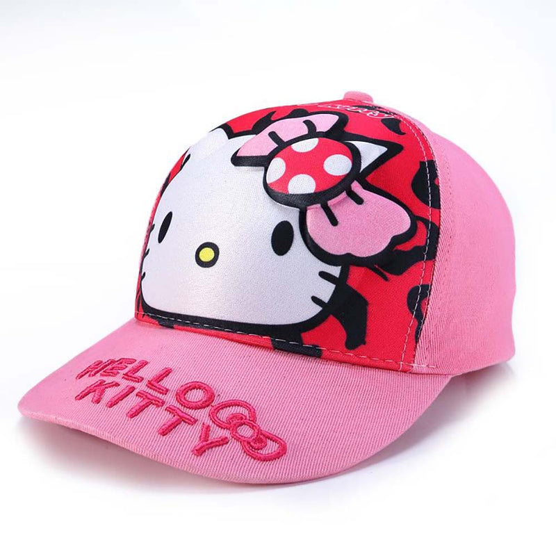 Disney New Hello Kitty Cartoon Girls' Baseball Cap Outdoor Sun Hat - Toysoff.com