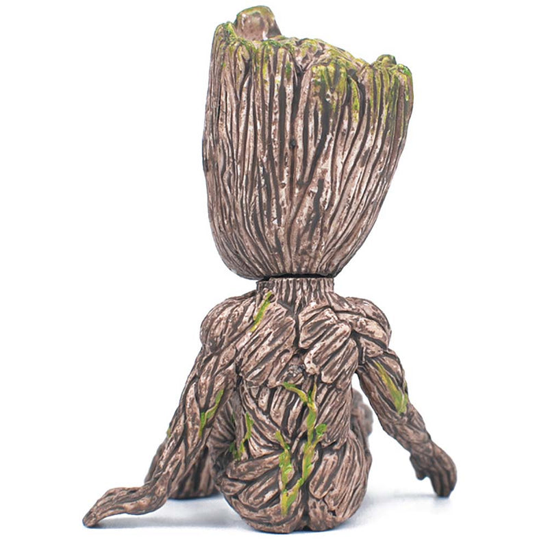 Sitting Tree Man Groot Action Figure Mini Toy 6cm