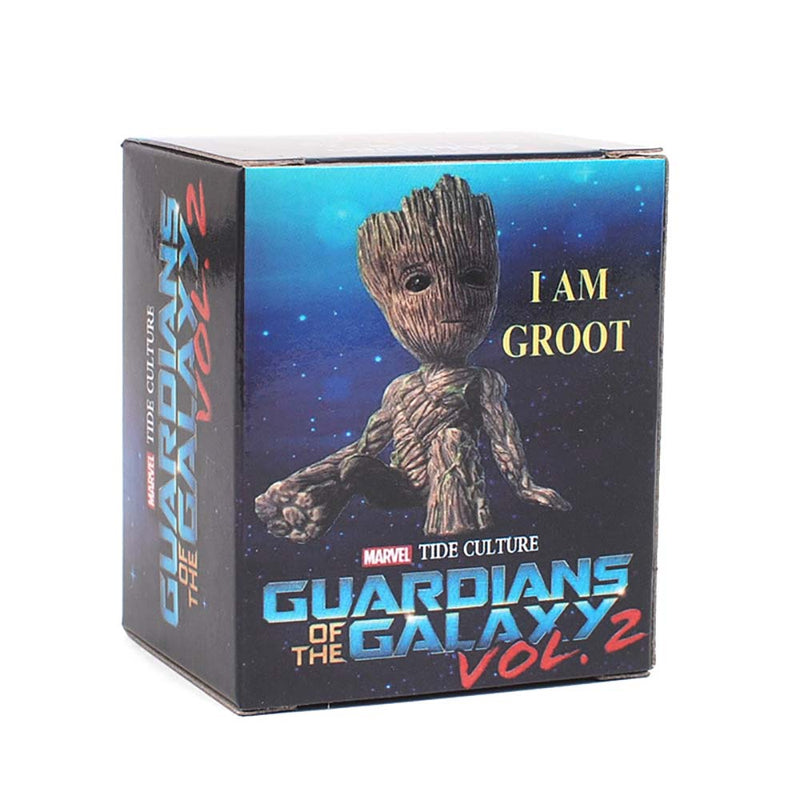 Sitting Tree Man Groot Action Figure Mini Toy 6cm