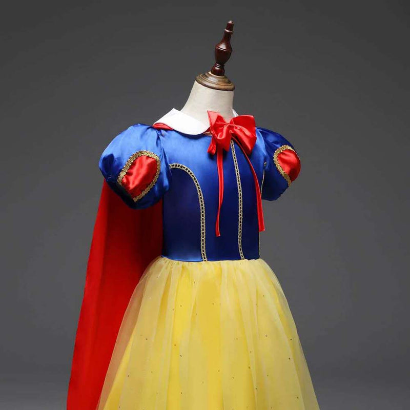 Snow White Princess Dress Children Cosplay Costume Full Set