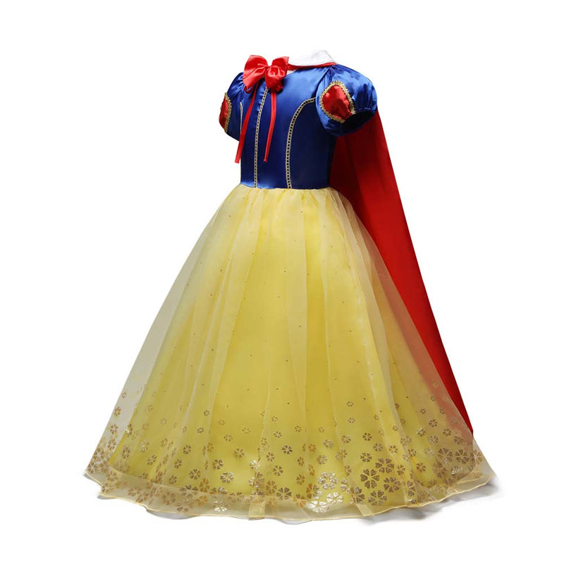 Snow White Princess Dress Children Cosplay Costume Full Set