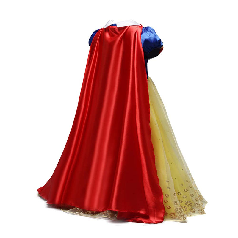 Snow White Princess Dress Children Cosplay Costume Full Set