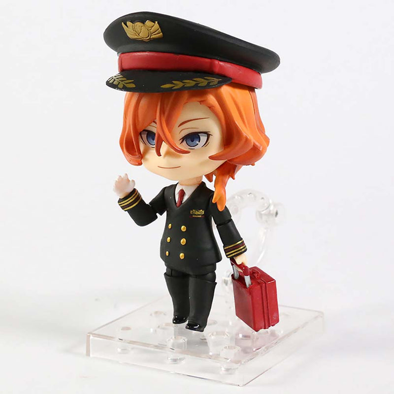 Stray Dogs Nakahara Chuya 1415 Action Figure Collectible Model Toy 10cm