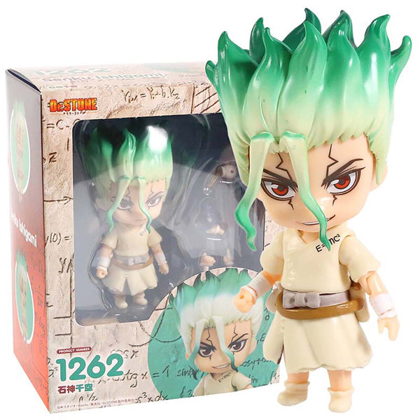 Dr STONE Senku Ishigami 1262 Action Figure Collectible Model Toy 10cm