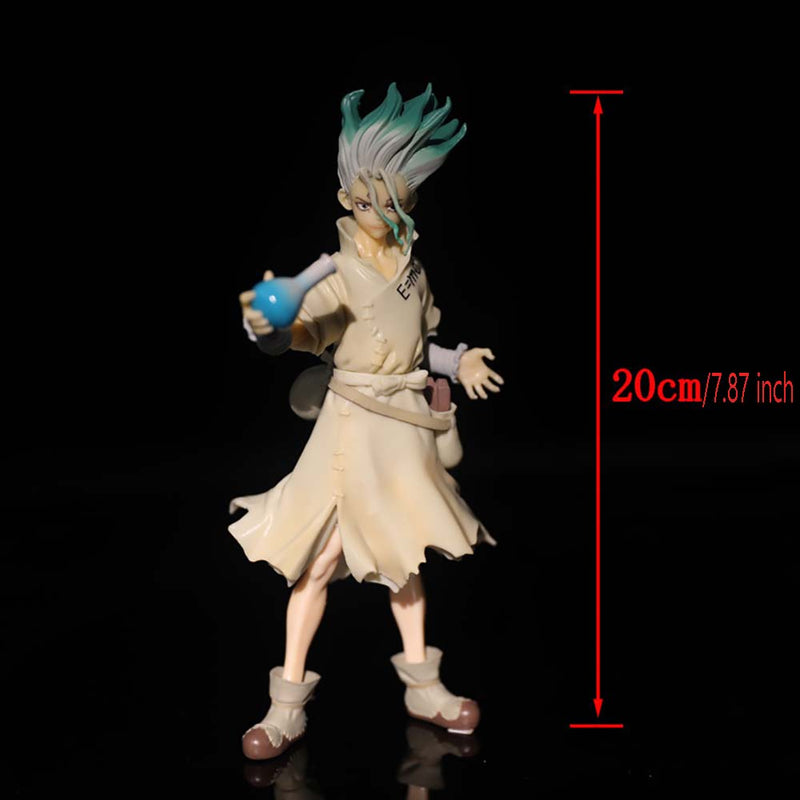 Dr Stone Shigami Senkuu Action Figure Collectible Model Toy 20cm