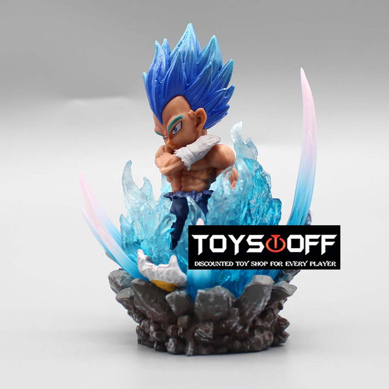 Dragon Ball Bejita Yonsei Action Figure Model Toy with Light 10cm