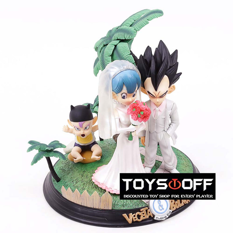 Dragon Ball Bejita Yonsei Family Wedding Day Action Figure Toy 22cm