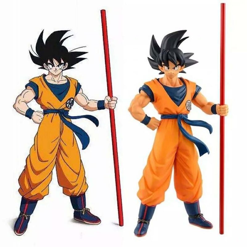 Dragon Ball Black Hair Son Goku 20th Anniversary Model Doll - Toysoff.com