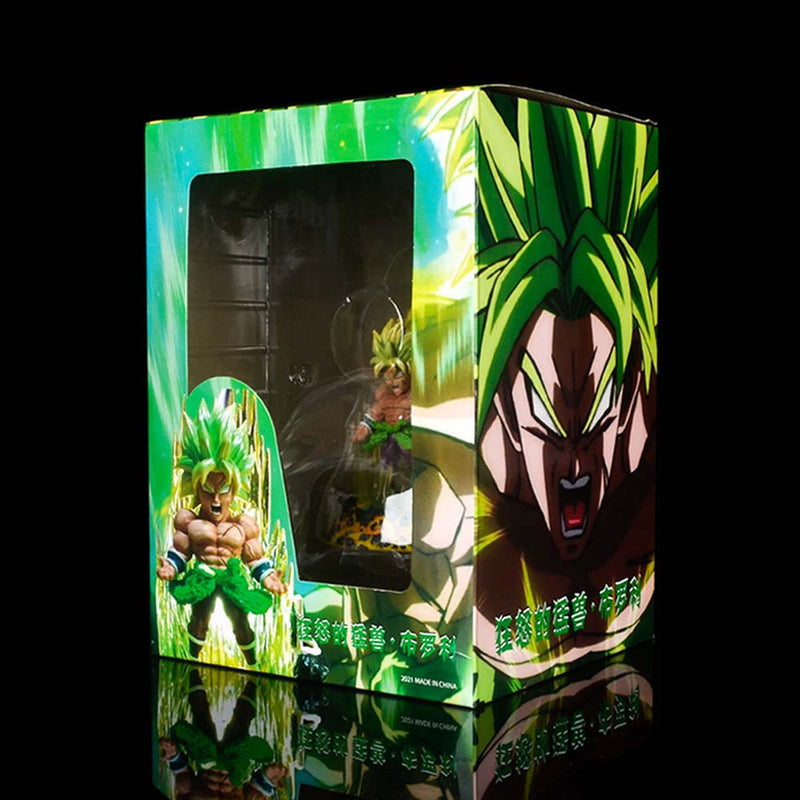 Dragon Ball Broli Action Figure Model Toy with Light 15cm