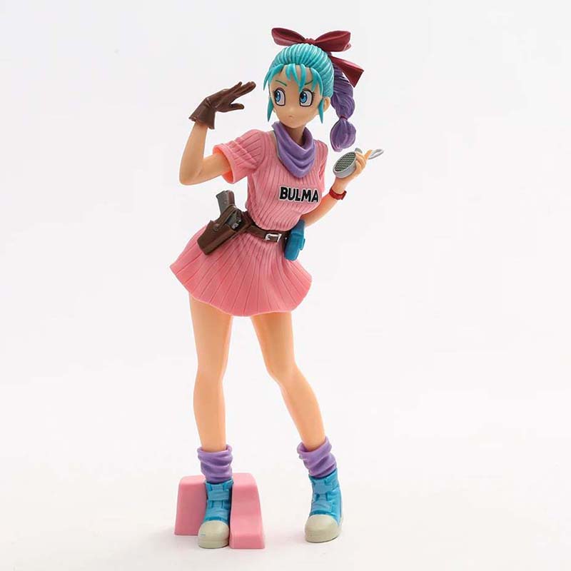 Dragon Ball Bulma Action Figure Collectible Model Toy 25cm