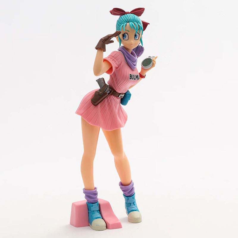 Dragon Ball Bulma Action Figure Collectible Model Toy 25cm