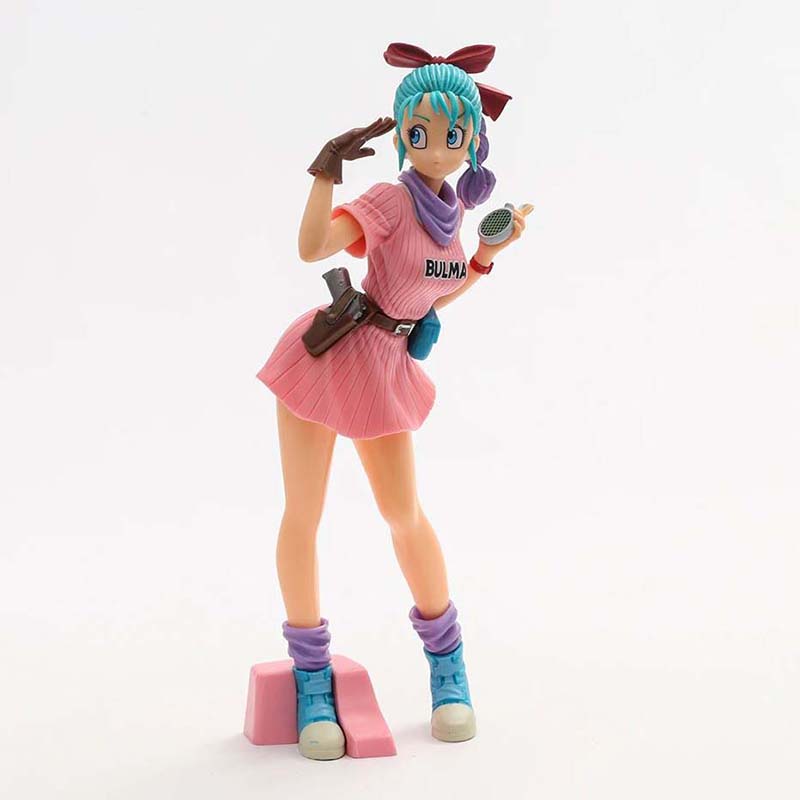 Dragon Ball Bulma Action Figure Collectible Model Toy 25cm