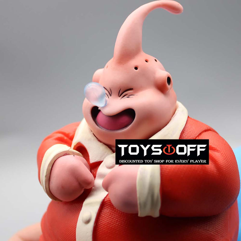 Dragon Ball Christmas Pajamas Majin Boo Action Figure Funny Toy 15cm