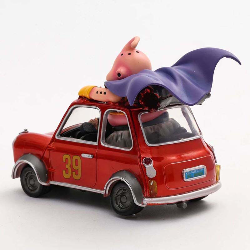 Dragon Ball Fat Buu with Hercule Driving Action Figure Toy 11.5cm