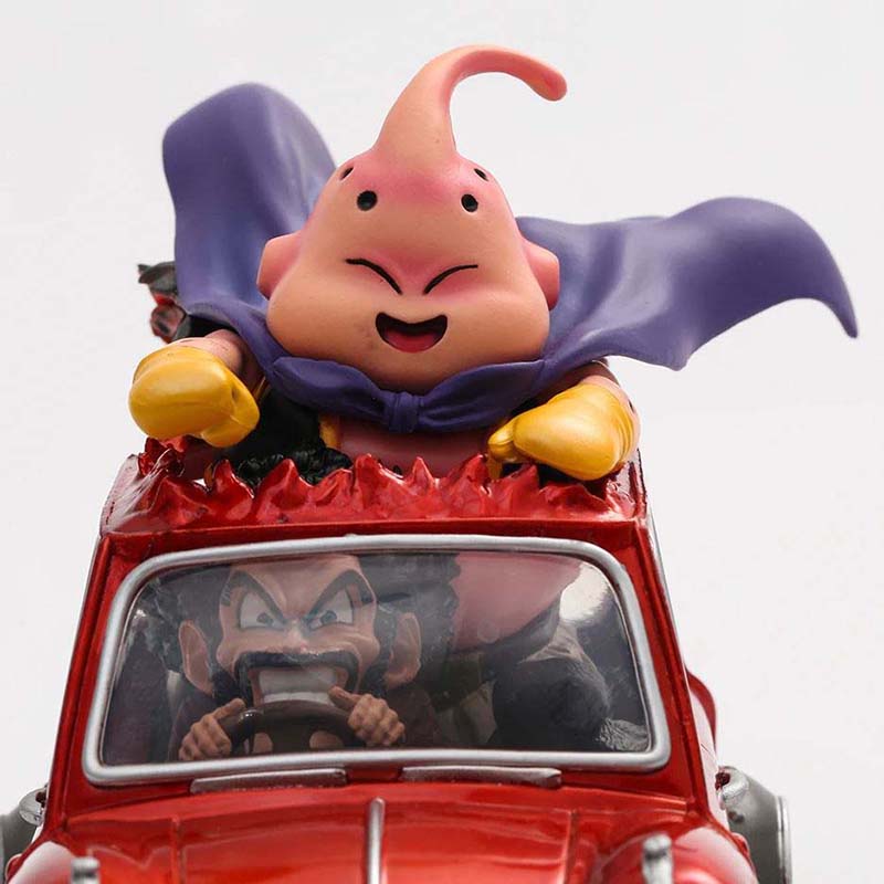 Dragon Ball Fat Buu with Hercule Driving Action Figure Toy 11.5cm