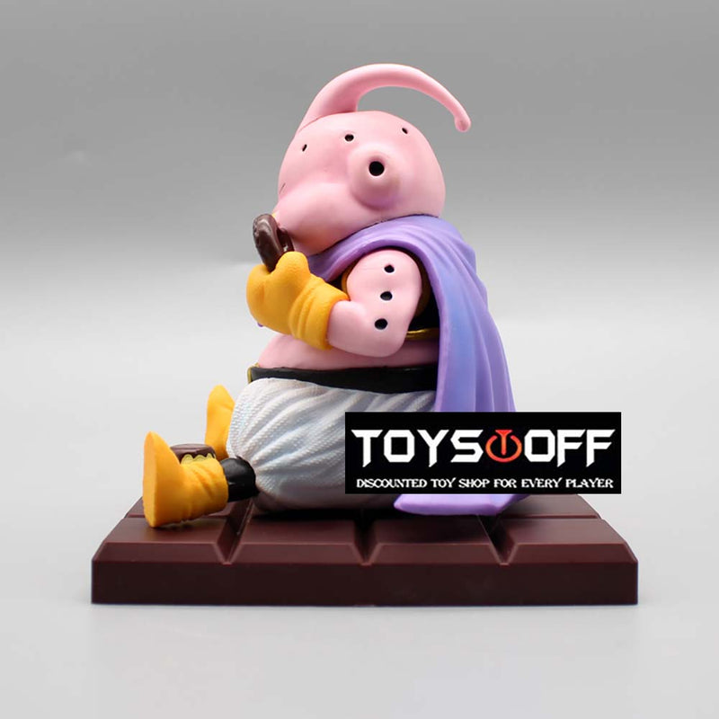 Dragon Ball Majin Buu Eat Cake Action Figure Model Toy 12cm