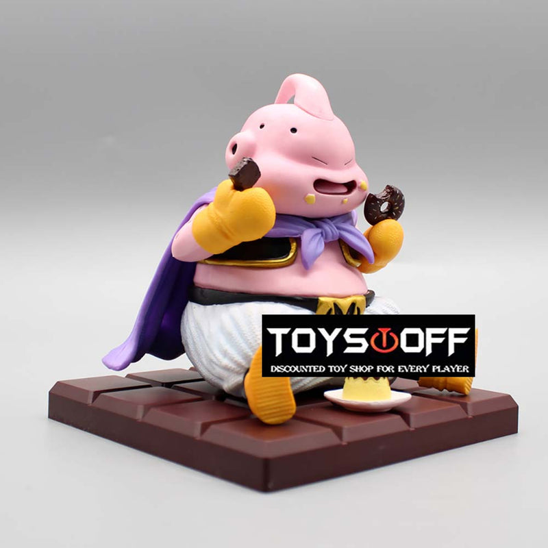 Dragon Ball Majin Buu Eat Cake Action Figure Model Toy 12cm