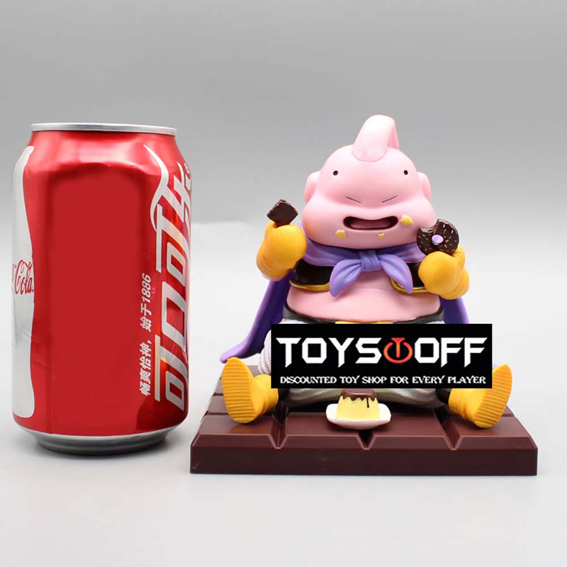 Dragon Ball Majin Buu Eat Cake Action Figure Model Toy 12cm