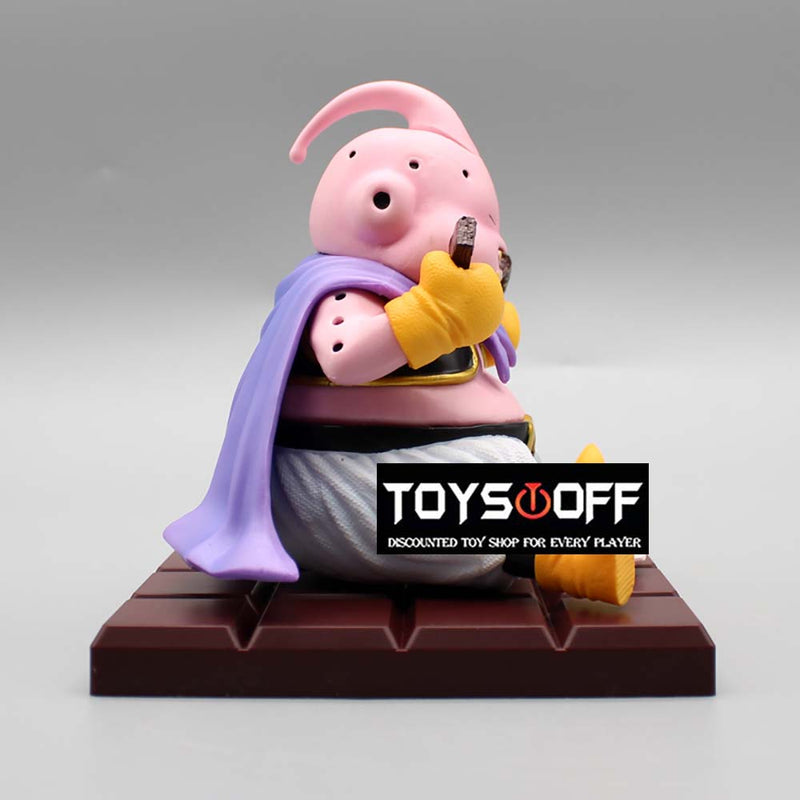 Dragon Ball Majin Buu Eat Cake Action Figure Model Toy 12cm