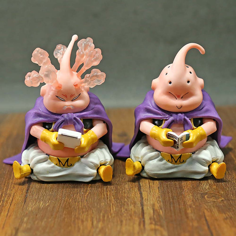 Dragon Ball Majin Buu Play Game Reading Ver Action Figure 10cm