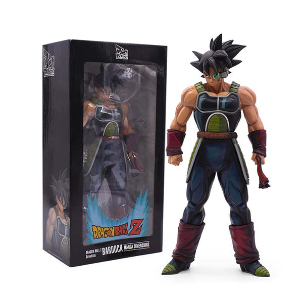 Dragon Ball Manga Black Hair Burdock Goku Father Action Figure 30cm