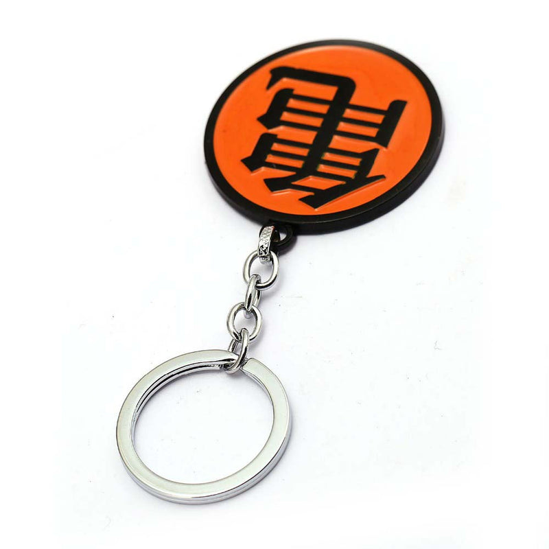 Dragon Ball Master Roshi Keychain Kame Sennin Logo Metal Keyring