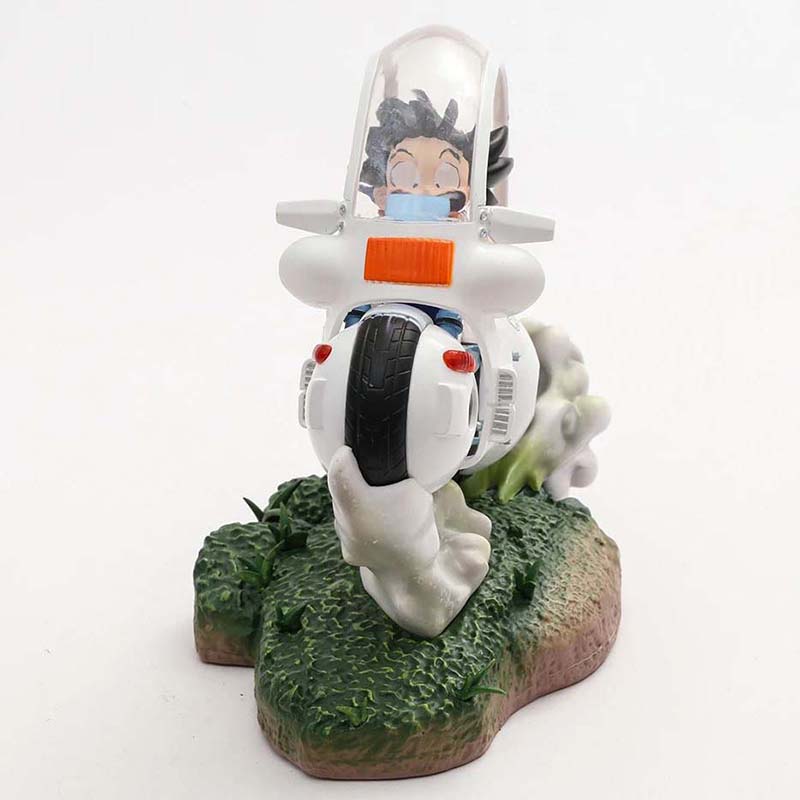 Dragon Ball Motorcycle Son Goku Action Figure Collectible Model Toy 21cm