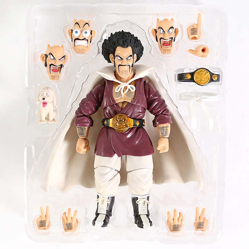 Dragon Ball SHF Hercule Mr Satan Action Figure Model Toy 15cm