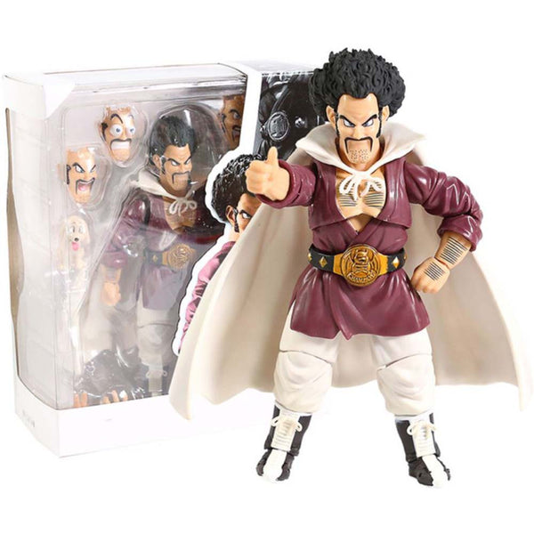 Dragon Ball SHF Hercule Mr Satan Action Figure Model Toy 15cm